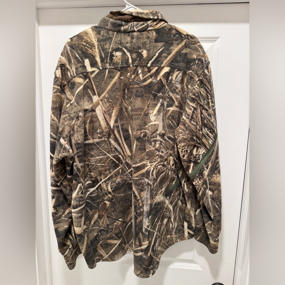 Mack’s Prairie Wings Camouflage fleece button down